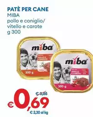 Miba - Patè Per Cane Miba - Patè Per Cane