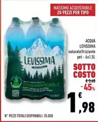 Levissima - Acqua Levissima - Acqua