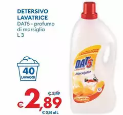 Dat5 - Detersivo Lavatrice Dat5 - Detersivo Lavatrice