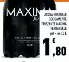 Ferrarelle - Acqua Minerale Decisamente Frizzante Maxima Ferrarelle - Acqua Minerale Decisamente Frizzante Maxima