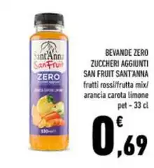 Sant'anna - Bevande Zero Zuccheri Aggiunti Sant'anna - Bevande Zero Zuccheri Aggiunti