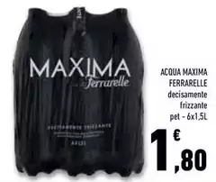 Ferrarelle - Acqua Maxima Ferrarelle - Acqua Maxima
