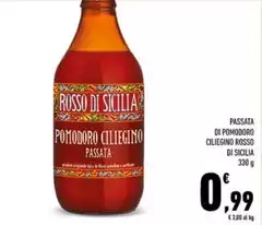 Rosso Di Sicilia - Passata Di Pomodoro Ciliegino Rosso Di Sicilia - Passata Di Pomodoro Ciliegino