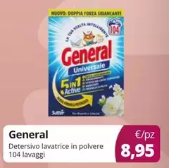 General - Detersivo Lavatrice In Polvere