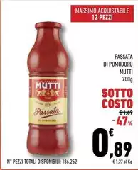 Mutti - Passata Di Pomodoro Mutti - Passata Di Pomodoro