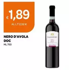 Nero D'Avola DOC Nero D'Avola DOC