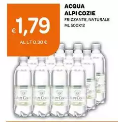 Alpi cozie - Acqua