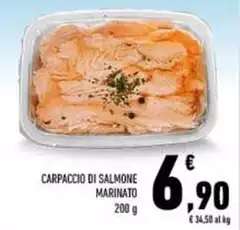 Carpaccio Di Salmone Marinato Carpaccio Di Salmone Marinato