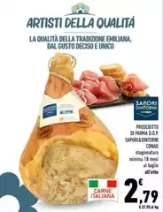 Conad - Prosciutto Di Parma D.O.P. Sapori&Dintorni Conad - Prosciutto Di Parma D.O.P. Sapori&Dintorni