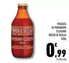 Rosso Di Sicilia - Passata Di Pomodoro Ciliegino Rosso Di Sicilia - Passata Di Pomodoro Ciliegino