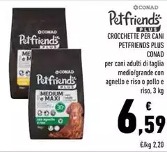 Crocchette Per Cani Petfriends Plus Crocchette Per Cani Petfriends Plus