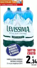 Levissima - Fardello Acqua Minerale Naturale Levissima - Fardello Acqua Minerale Naturale