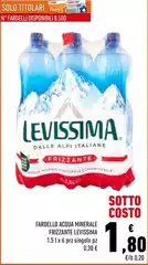 Levissima - Fardello Acqua Minerale Frizzante Levissima - Fardello Acqua Minerale Frizzante