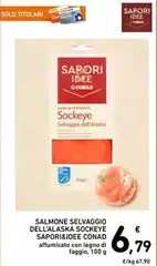 Solo - Salmone Selvaggio Dell'Alaska Sockeye Sapori&Idee Solo - Salmone Selvaggio Dell'Alaska Sockeye Sapori&Idee