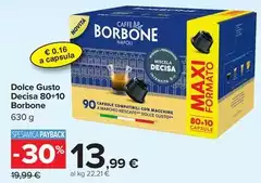 Caffe borbone - Dolce Gusto Decisa 80+10 Caffe borbone - Dolce Gusto Decisa 80+10