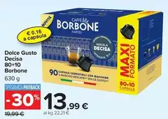 Caffe borbone - Dolce Gusto Decisa 80+10 Caffe borbone - Dolce Gusto Decisa 80+10