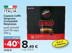 Caffè vergnano 1882 - Capsule Caffè Compatibili Nespresso Caffè vergnano 1882 - Capsule Caffè Compatibili Nespresso