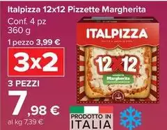 Italpizza - 12x12 Pizzette Margherita Italpizza - 12x12 Pizzette Margherita
