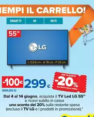 LG - Dal 4 14 Giugno, Lg 55" LG - Dal 4 14 Giugno, Lg 55"