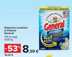 General - Detersivo Lavatrice In Polvere General - Detersivo Lavatrice In Polvere