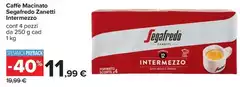 Segafredo - Caffè Macinato Zanetti Intermezzo Segafredo - Caffè Macinato Zanetti Intermezzo