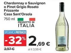 Sant'orsola - Chardonnay O Sauvignon O Pinot Grigio Rosato Frizzante