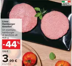 Amadori - Linea Hamburger Amadori - Linea Hamburger