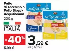 Aequilibrium aia - Petto Di Tacchino O Pollo Bipack Aequilibrium aia - Petto Di Tacchino O Pollo Bipack