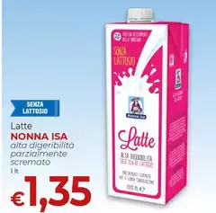 Nonna ida - Latte Alta Digeribilità Parzialmente Scremato Nonna ida - Latte Alta Digeribilità Parzialmente Scremato