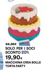 Solo - Macchina Crea Bolle Torta Party Solo - Macchina Crea Bolle Torta Party