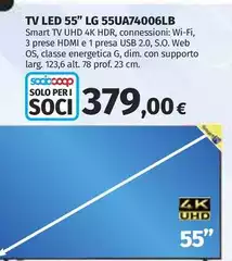 LG - Tv Led 55" 55UA74006LB LG - Tv Led 55" 55UA74006LB