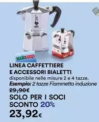 Bialetti - Linea Caffettiere E Accessori Bialetti - Linea Caffettiere E Accessori