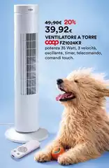Coop - Ventilatore A Torre Fz1024kr Coop - Ventilatore A Torre Fz1024kr