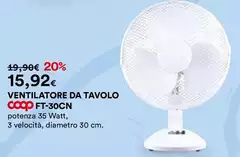 Coop - Ventilatore Da Tavolo Ft-30cn Coop - Ventilatore Da Tavolo Ft-30cn