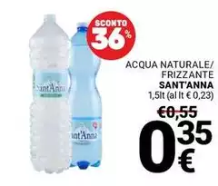 Sant'anna - Acqua Naturale/Frizzante