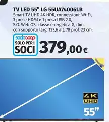 LG - Tv Led 55" 55UA74006LB LG - Tv Led 55" 55UA74006LB