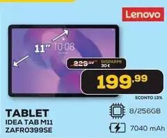 Lenovo - Tablet Idea Tab M11 ZAFR0399SE