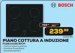 Bosch - Piano Cottura A Induzione PUG611AA5E