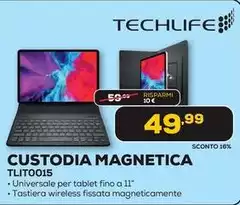Techlife - Custodia Magnetica TLIT0015