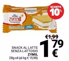 Zymil - Snack Al Latte Senza Lattosio
