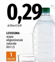Levissima - Acqua Oligominerale Naturale Levissima - Acqua Oligominerale Naturale