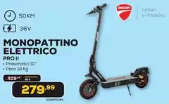 Ducati - Monopattino Elettrico Pro II Ducati - Monopattino Elettrico Pro II