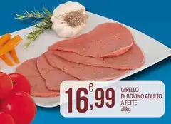 Girello Di Bovino Adulto A Fette