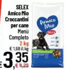 Selex - Amico Mio Croccantini Per Cane Menú Completo Selex - Amico Mio Croccantini Per Cane Menú Completo
