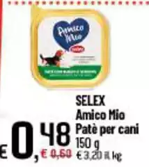 Selex - Amico Mio Paté Per Cani Selex - Amico Mio Paté Per Cani