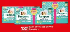 Pampers - Baby-Dry Pacco Doppio Pampers - Baby-Dry Pacco Doppio