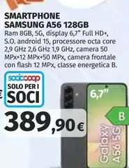 Samsung - Smartphone A56 128GB Samsung - Smartphone A56 128GB