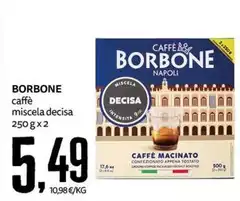 Caffe borbone - Caffè Miscela Decisa Caffe borbone - Caffè Miscela Decisa