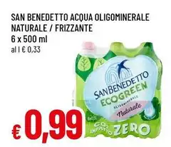 San Benedetto - Acqua Oligominerale Naturale
