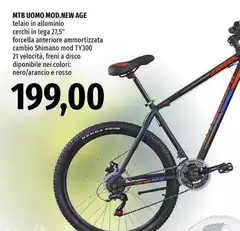 Cicli Adriatica - Mtb Uomo Mod. New Age Cicli Adriatica - Mtb Uomo Mod. New Age
